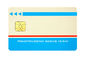 85.6*54 έξυπνη SLE4428 PVC χιλ. κάρτα τσιπ ολοκληρωμένου κυκλώματος επαφών