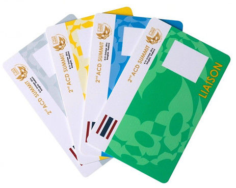 Πλαστικές έξυπνες κάρτες τσιπ RFID 13,56 MHZ ανέπαφες 4k