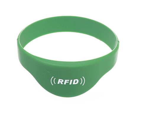 διάμετρος μικρό αδιάβροχο 125KHz RFID Wristbands 70Mm