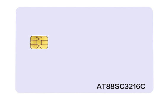 Πλήρεις κάρτες ολοκληρωμένου κυκλώματος επαφών εκτύπωσης όφσετ χρώματος AT88SC3216C
