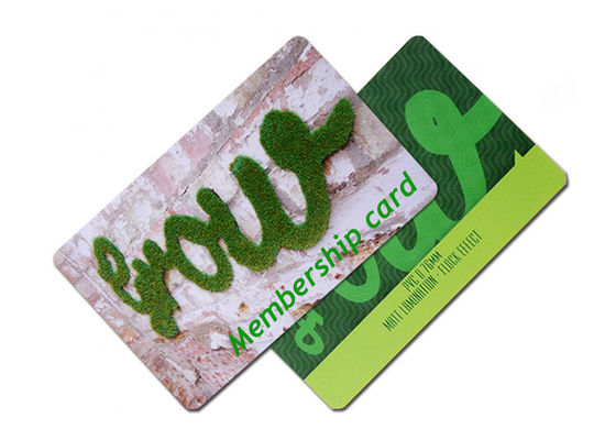 PVC πλαστικό λιανικό RFID 0.76Mm προ τυπωμένες κάρτες PVC
